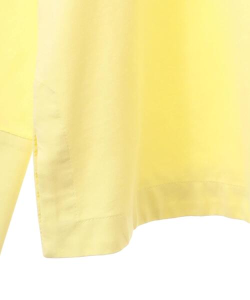 LOGEMENT DE CLAIRE(ロジュモンドクレール)の「【LOURMARIN】布帛コンビキーネックプルオーバー(Tシャツ/カットソー・レディース・ブルー/チャコールグレー/ホワイト/イエロー・FREE)」の16枚目の写真