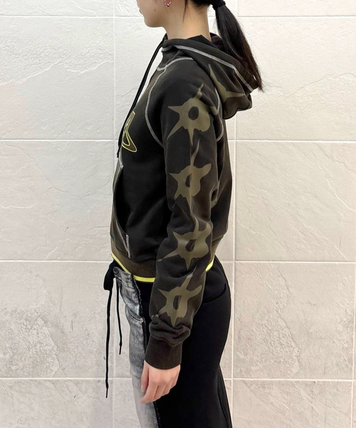 セール】【P.A.M/パム】JADE RABBIT HOODED ZIP THRU 4580- BLWS