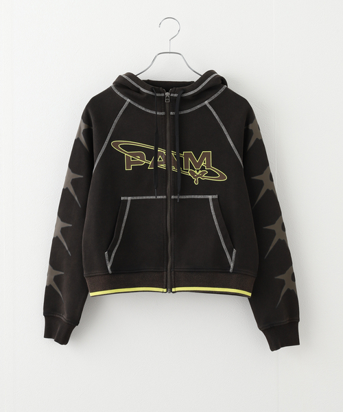 トップス P.A.M. セール】【P.A.M/パム】JADE RABBIT HOODED ZIP THRU 4580- BLWS