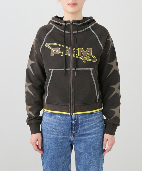 P.A.M.(パム)の「【P.A.M/パム】JADE RABBIT HOODED ZIP THRU 4580- BLWS(パーカー・レディース・ブラック・SMALL/LARGE)」の12枚目の写真