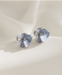YU-KA:レトロフラワーイヤリング rétro flower earring