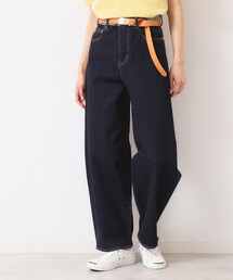 Dessin | 【洗える】デニムカーブパンツ(デニムパンツ)