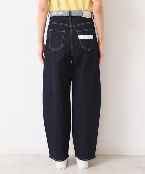 Dessin（デッサン）の「【洗える】デニムカーブパンツ（デニムパンツ・レディース・ネイビー/ライトブルー/ブルー・01/02/03）」の18枚目の写真