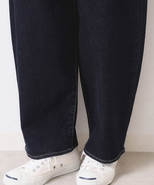 Dessin（デッサン）の「【洗える】デニムカーブパンツ（デニムパンツ・レディース・ネイビー/ライトブルー/ブルー・01/02/03）」の22枚目の写真