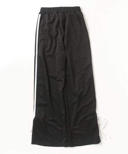 Per sist ence(パーシエンス)の「サイドラインリボンパンツ(スウェットパンツ・レディース・ブラック/ホワイト系・LARGE/MEDIUM)」の3枚目の写真