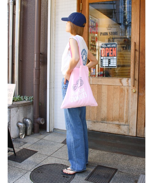 Ungrid PARK SIDE DONUTS 別注ロゴタンクトップ セール】PARK SIDE DONUTS別注ロゴタンクトップ（タンクトップ