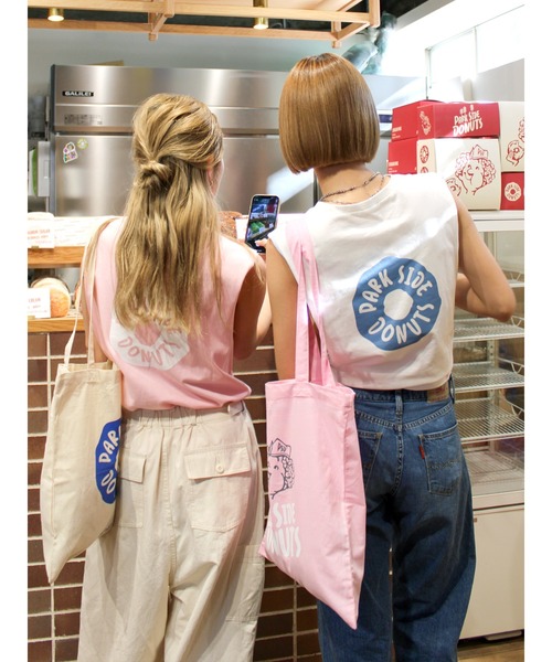 セール】PARK SIDE DONUTS別注ロゴタンクトップ（タンクトップ