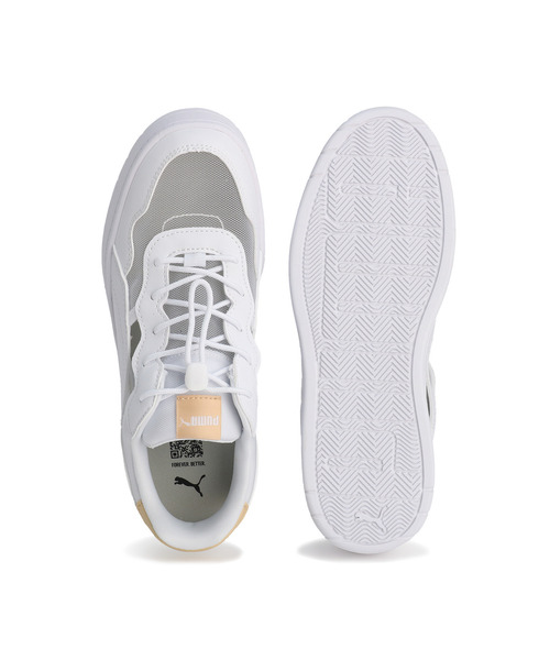 PUMA(プーマ)の「PUMA プーマ ウィメンズ コート ラリー スカイ ミュール スニーカー(スニーカー・レディース・ブラック×ピンク/ホワイト系その他/ホワイト系その他3・25.0cm/24.5cm/26.0cm/25.5cm/24.0cm/22.5cm/22.0cm/23.5cm/23.0cm)」の18枚目の写真