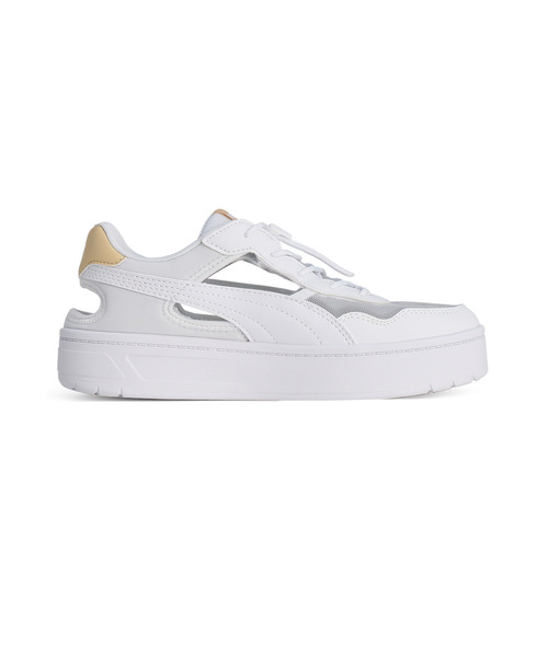 PUMA(プーマ)の「PUMA プーマ ウィメンズ コート ラリー スカイ ミュール スニーカー(スニーカー・レディース・ブラック×ピンク/ホワイト系その他/ホワイト系その他3・25.0cm/24.5cm/26.0cm/25.5cm/24.0cm/22.5cm/22.0cm/23.5cm/23.0cm)」の17枚目の写真