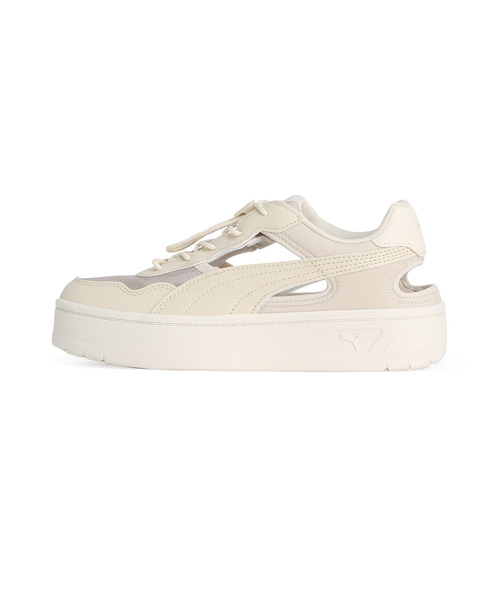 PUMA(プーマ)の「PUMA プーマ ウィメンズ コート ラリー スカイ ミュール スニーカー(スニーカー・レディース・ブラック×ピンク/ホワイト系その他/ホワイト系その他3・25.0cm/24.5cm/26.0cm/25.5cm/24.0cm/22.5cm/22.0cm/23.5cm/23.0cm)」の14枚目の写真