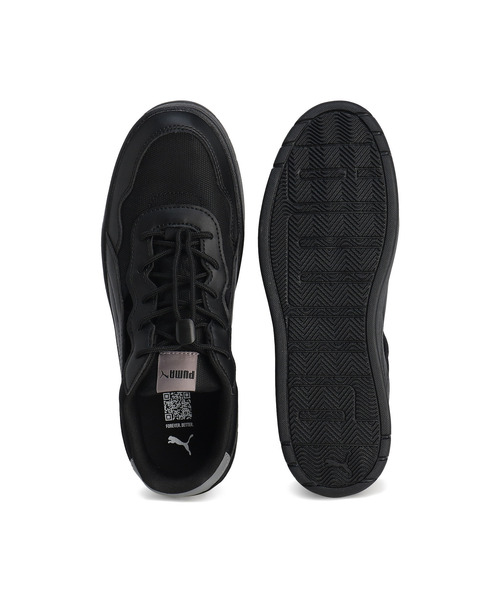 PUMA(プーマ)の「PUMA プーマ ウィメンズ コート ラリー スカイ ミュール スニーカー(スニーカー・レディース・ブラック×ピンク/ホワイト系その他/ホワイト系その他3・25.0cm/24.5cm/26.0cm/25.5cm/24.0cm/22.5cm/22.0cm/23.5cm/23.0cm)」の6枚目の写真