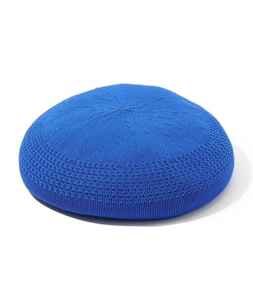 KIJIMA TAKAYUKI(キジマ タカユキ)の「KIJIMA TAKAYUKI POLY KNIT BERET(ハンチング/ベレー帽・メンズ・ブラック/オレンジ/ブルー・FREE)」の3枚目の写真