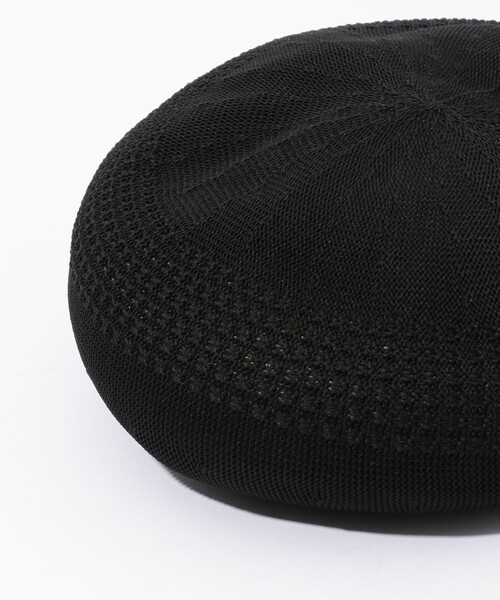 KIJIMA TAKAYUKI（キジマ　タカユキ）の「KIJIMA TAKAYUKI POLY KNIT BERET（ハンチング/ベレー帽・メンズ・ブラック/オレンジ・FREE）」の6枚目の写真