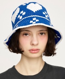 SLY | HEART KNIT BUCKET HAT ハート ニット バケット ハット(ハット)