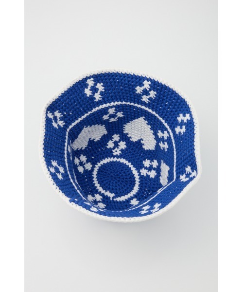 SLY（スライ）の「HEART KNIT BUCKET HAT ハート ニット バケット ハット（ハット・レディース・ブラック/ブルー・FREE）」の17枚目の写真
