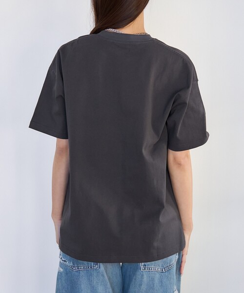 PUBLUX（パブリュクス）の「PUBLUX/パブリュクス mojojojo 相良刺繍 アートTシャツ　限定展開（Tシャツ/カットソー・レディース・グレー/オフホワイト・ﾌﾘ-）」の22枚目の写真