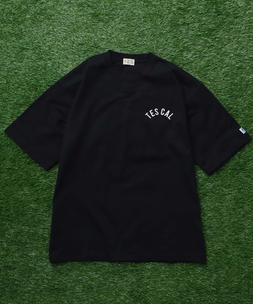 The Endless Summer（エンドレスサマー）の「TES BOWLING EMB BIG T-SHIRT / ビッグシルエットTシャツ（Tシャツ/カットソー・メンズ・ネイビー/ホワイト/ブラック/ブラウン・SMALL/X-LARGE/LARGE/MEDIUM）」の8枚目の写真