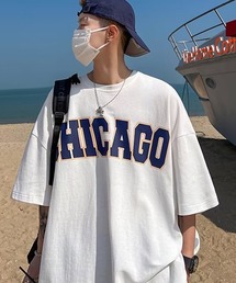 B.I.D. | 《CHICAGOシカゴプリントオーバーサイズTシャツ(Tシャツ/カットソー)