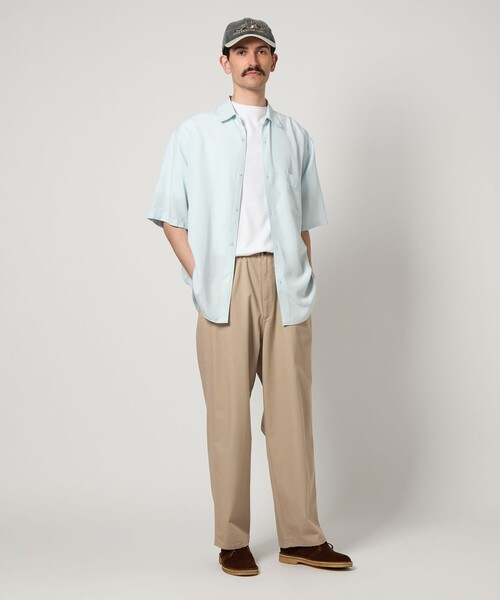 Steven Alan＞ ハイツイスト ツイル アーミー ノープリーツ