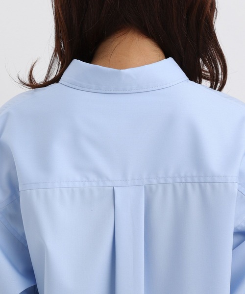 Andemiu（アンデミュウ）の「キンボタンシャツⅡ453144（シャツ/ブラウス・レディース・ライトピンク/ライトブルー/ホワイト・FREE）」の17枚目の写真