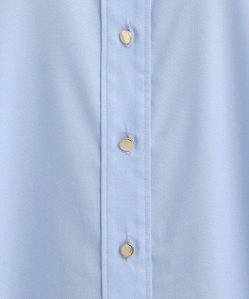 Andemiu（アンデミュウ）の「キンボタンシャツⅡ453144（シャツ/ブラウス・レディース・ライトピンク/ライトブルー/ホワイト・FREE）」の18枚目の写真