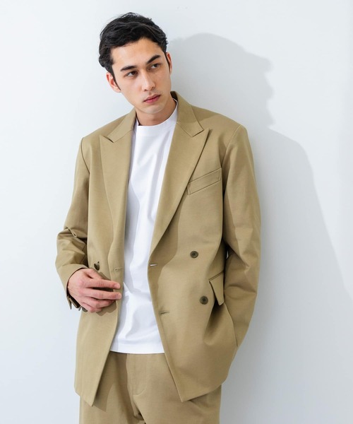 URBAN RESEARCH（アーバンリサーチ）の「GGG　Double   Tailored Jacket（その他アウター・メンズ・ベージュ・MEDIUM/LARGE）」の2枚目の写真