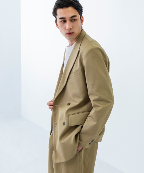 URBAN RESEARCH（アーバンリサーチ）の「GGG　Double   Tailored Jacket（その他アウター・メンズ・ベージュ・MEDIUM/LARGE）」の6枚目の写真