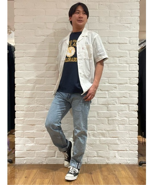 Levi's（リーバイス）の「【Levi's】ＳＵＮＳＥＴ ＳＨＩＲＴ（シャツ/ブラウス・メンズ・ホワイト・M/S/L）」の18枚目の写真