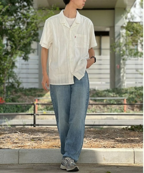 Levi's（リーバイス）の「【Levi's】ＳＵＮＳＥＴ ＳＨＩＲＴ（シャツ/ブラウス・メンズ・ホワイト・M/S/L）」の20枚目の写真