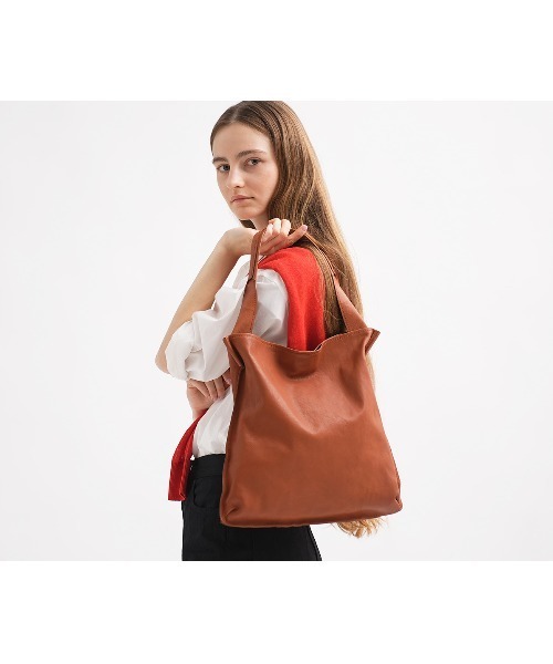 genten(ゲンテン)の「サスティナブル巾着Ⅱ ワンハンドルトート(トートバッグ・レディース・ブラック/ブラウン/キャメル・FREE)」の3枚目の写真