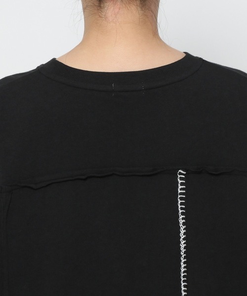 LEPSIM（レプシィム）の「リメイクステッチチュニックワンピース　992068（チュニック・レディース・レッド/オフホワイト/チャコールグレー/ブラック/イエロー/ライトグリーン・FREE）」の16枚目の写真