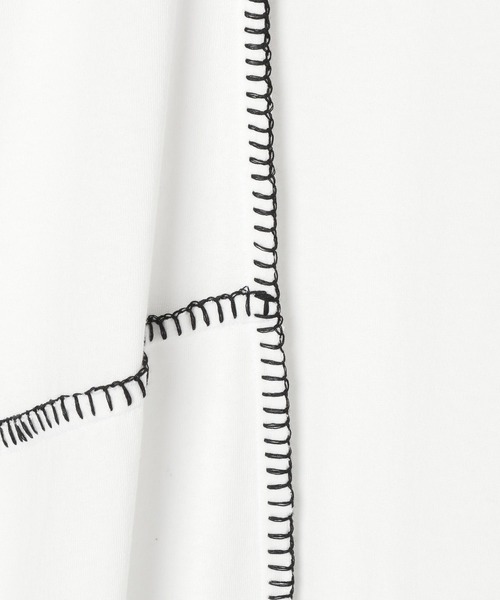 LEPSIM（レプシィム）の「リメイクステッチチュニックワンピース　992068（チュニック・レディース・レッド/オフホワイト/チャコールグレー/ブラック/イエロー/ライトグリーン・FREE）」の18枚目の写真