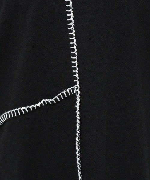 LEPSIM（レプシィム）の「リメイクステッチチュニックワンピース　992068（チュニック・レディース・レッド/オフホワイト/チャコールグレー/ブラック/イエロー/ライトグリーン・FREE）」の19枚目の写真