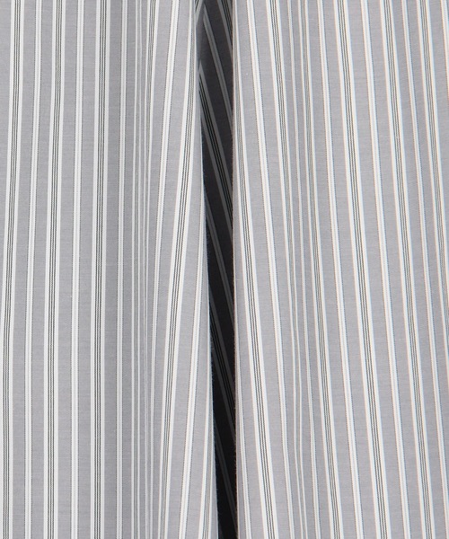 NICOLE white（ニコルホワイト）の「ストライプスカート（スカート・レディース・ブラック/オフホワイト/グレー・FREE）」の9枚目の写真