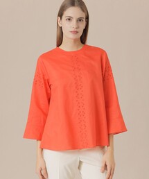 MACKINTOSH LONDON | コットンラミーエンブロイダリーブラウス(シャツ/ブラウス)