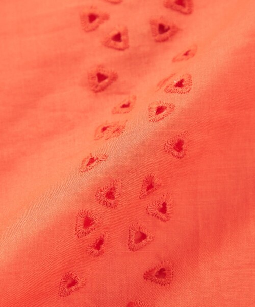 MACKINTOSH LONDON（マッキントッシュ ロンドン）の「コットンラミーエンブロイダリーブラウス（シャツ/ブラウス・レディース・オフホワイト/オレンジ/ベージュ系その他/ブラック・38/40）」の12枚目の写真