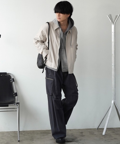 WYM LIDNM（ウィム バイ リドム）の「ROUND MINI SHOULDER BAG（ショルダーバッグ・メンズ・ブラック/ダークブラウン/ライトグレー・FREE）」の18枚目の写真