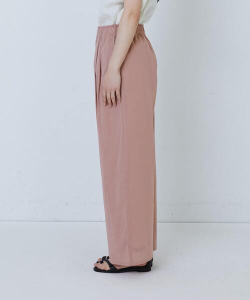 LOISIR（ロワズィール）の「【MTサイズ有り】コットンレイヤードパンツ（その他パンツ・レディース・ピンク/ネイビー・M/MT）」の9枚目の写真