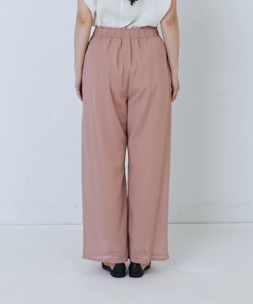 LOISIR（ロワズィール）の「【MTサイズ有り】コットンレイヤードパンツ（その他パンツ・レディース・ピンク/ネイビー・M/MT）」の10枚目の写真