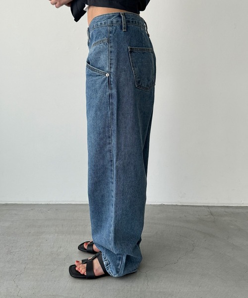 【新品・未使用】CANAL JEAN ヨークデニムパンツ El mar ヨークデニムパンツ（デニムパンツ）｜CANAL JEAN