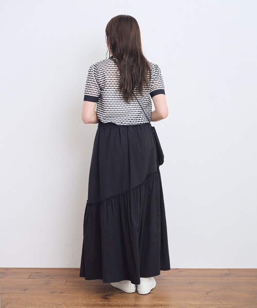 ニット セーター ビーズタック プルオーバー レディース ビーズタック プルオーバー|ANAYI OFFICIAL ONLINE STORE