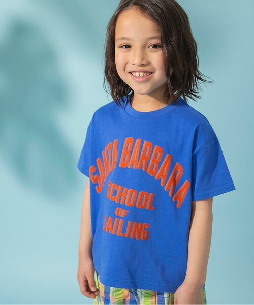 BREEZE(ブリーズ)の「【ジュニア対応】POPグラフィック半袖Tシャツ(Tシャツ/カットソー・キッズ・サーモンピンク/グリーン/ミント/イエロー/チャコール/オフホワイト/ブルー/グレー・90/100/80/110/120/150/130/140)」の6枚目の写真