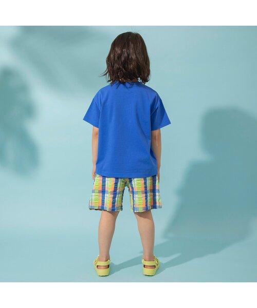 BREEZE(ブリーズ)の「【ジュニア対応】POPグラフィック半袖Tシャツ(Tシャツ/カットソー・キッズ・サーモンピンク/グリーン/ミント/イエロー/チャコール/オフホワイト/ブルー/グレー・90/100/80/110/120/150/130/140)」の13枚目の写真