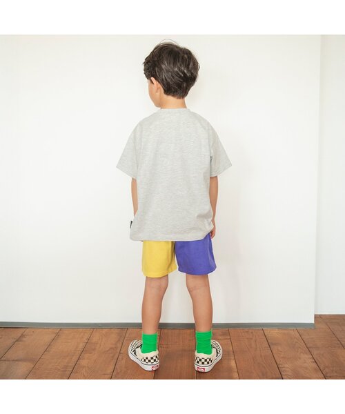 BREEZE(ブリーズ)の「【ジュニア対応】POPグラフィック半袖Tシャツ(Tシャツ/カットソー・キッズ・サーモンピンク/グリーン/ミント/イエロー/チャコール/オフホワイト/ブルー/グレー・90/100/80/110/120/150/130/140)」の21枚目の写真