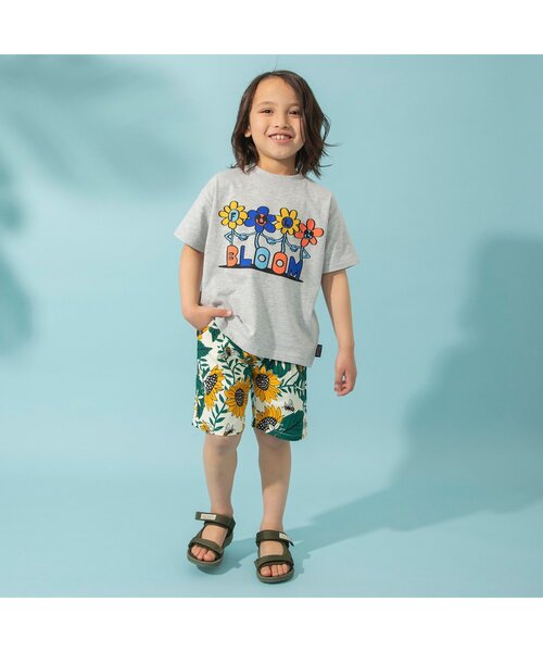 BREEZE(ブリーズ)の「【ジュニア対応】POPグラフィック半袖Tシャツ(Tシャツ/カットソー・キッズ・サーモンピンク/グリーン/ミント/イエロー/チャコール/オフホワイト/ブルー/グレー・90/100/80/110/120/150/130/140)」の22枚目の写真