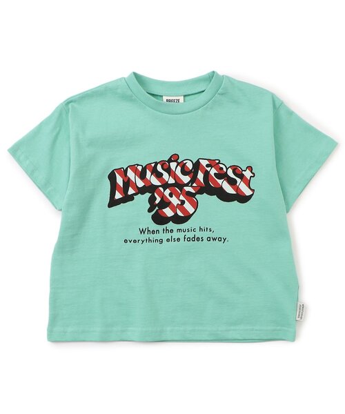 セール】【ジュニア対応】POPグラフィック半袖Tシャツ（Tシャツ