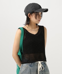 BAYFLOW | [レイヤードに]メッシュラメニットベスト(ベスト)