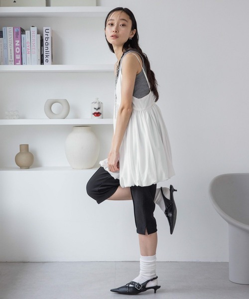 JEANASIS（ジーナシス）の「サイドスリットカプリパンツ/497969（その他パンツ・レディース・ブラック・FREE）」の11枚目の写真