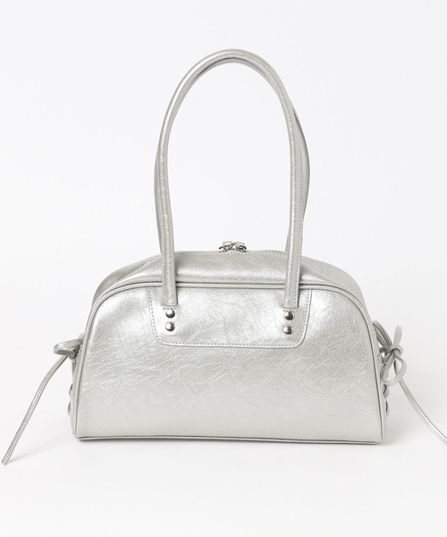 PAGEBOY（ページボーイ）の「レースアップボストンBAG（ショルダーバッグ・レディース・シルバー/ブラック・FREE）」の20枚目の写真