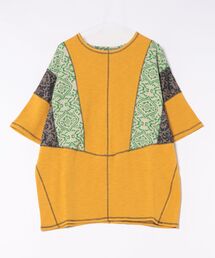 チャイハネ | 【チャイハネ】カジナMEN'Sパッチワークトップス(Tシャツ/カットソー)